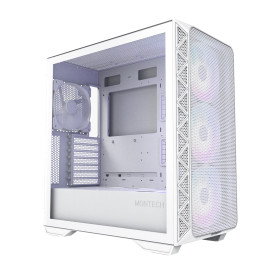 Кутия за компютър Montech AIR 903 MAX, Mid-tower, TG, 4x140mm Fans, ARGB, White