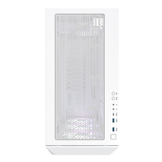 Кутия за компютър Montech AIR 903 MAX, Mid-tower, TG, 4x140mm Fans, ARGB, White