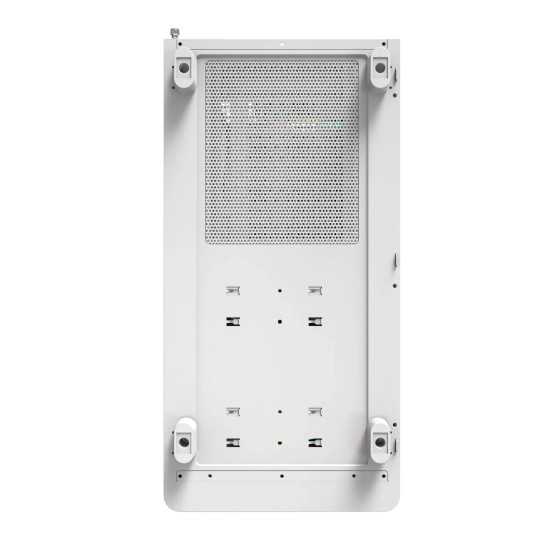 Кутия за компютър Montech Case ATX - XR Wood (W) - 4 x 120 mm ARGB Fans, Wood, USB-C, White