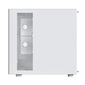 Кутия за компютър Montech Case ATX - XR Wood (W) - 4 x 120 mm ARGB Fans, Wood, USB-C, White
