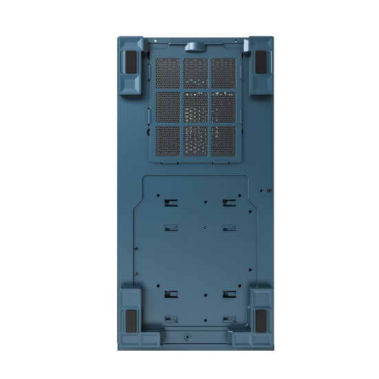 Кутия за компютър Montech SKY TWO, Mid-tower Case, TG, 4x120mm ARGB Fans, Morocco Blue