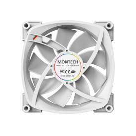Вентилатор Montech AX120 PWM, Fan 120mm, ARGB, White