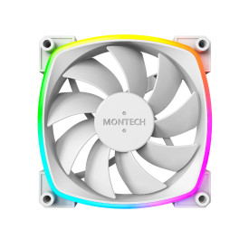 Вентилатор Montech AX120 PWM, Fan 120mm, ARGB, White