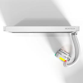 Водно охлаждане Montech Hyper Flow ARGB 360, CPU Liquid Cooler, White