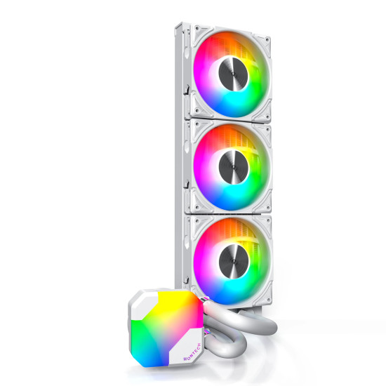 Водно охлаждане Montech Hyper Flow ARGB 360, CPU Liquid Cooler, White