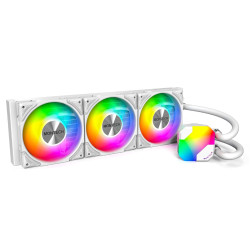 Водно охлаждане Montech Hyper Flow ARGB 360, CPU Liquid Cooler, White