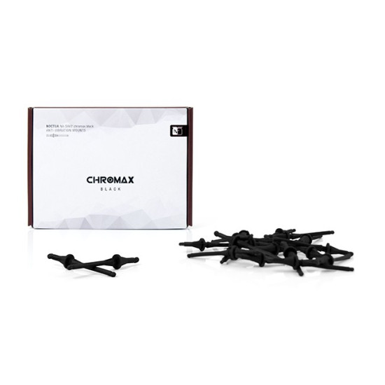 Анти-вибрационни крепежи Noctua Fan Slics 20pcs - NA-SAV2 chromax black