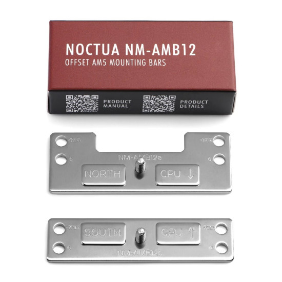 Монтажни планки Noctua NM-AMB12 - AM4/AM5