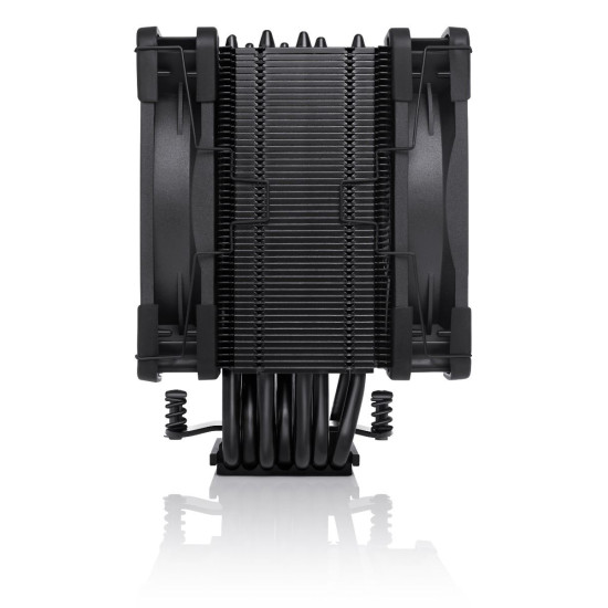 Охладител за процесор Noctua CPU Cooler NH-U12A chromax.black Dual Fans - LGA1700/2066/1200/AMD