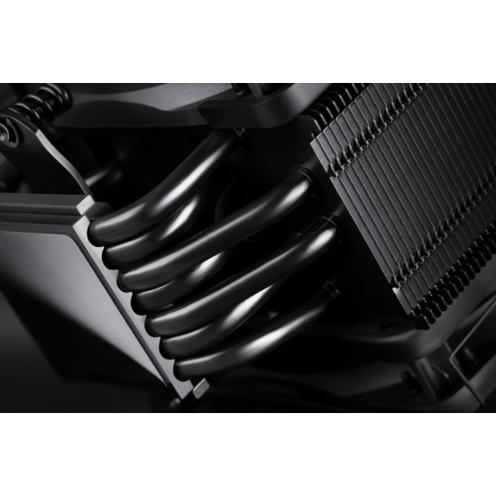 Охладител за процесор Noctua CPU Cooler NH-U12A chromax.black Dual Fans - LGA1700/2066/1200/AMD