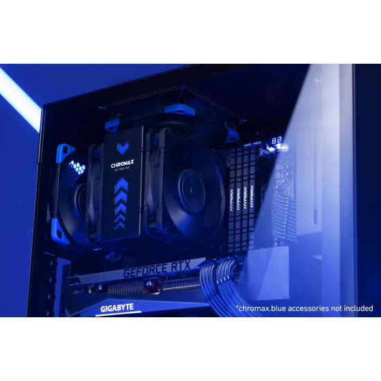 Охладител за процесор Noctua CPU Cooler NH-U12A chromax.black Dual Fans - LGA1700/2066/1200/AMD