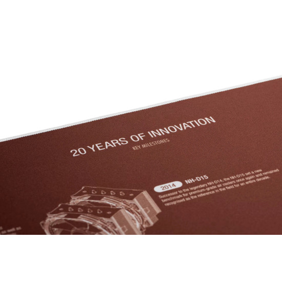Подложка за мишка Noctua Mousepad - NP-DM3 Anniversary Deskmat
