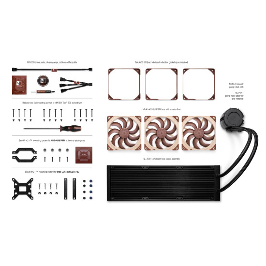 Водно охлаждане Noctua Water Cooling NL-LC1-42