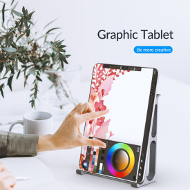 Поставка за лаптоп Orico Laptop Stand - Aluminum, Grey, up to 15.6" - MA13-GY