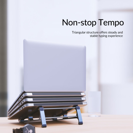 Поставка за лаптоп Orico Laptop Stand - Aluminum, Grey, up to 15.6" - MA13-GY