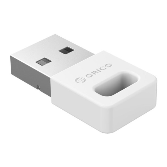 Блутут адаптер Orico Bluetooth 4.0 USB adapter, white - BTA-409-WH