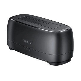 HDD докинг станция Orico Storage - HDD/SSD Dock - 2.5/3.5 inch USB-C - DD18U3-EU-BK