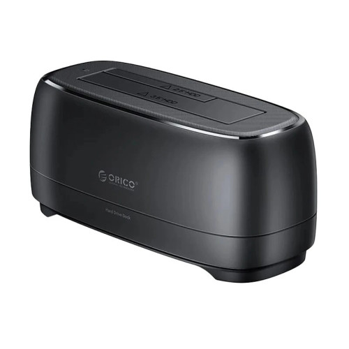 HDD докинг станция Orico Storage - HDD/SSD Dock - 2.5/3.5 inch USB-C - DD18U3-EU-BK