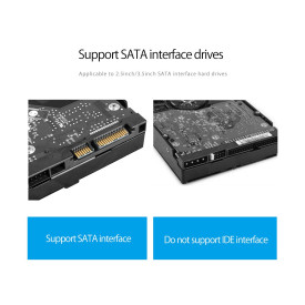 Докинг станция Orico Storage - HDD/SSD Dock/Duplicator - 5x 2.5 and 3.5 inch USB3.0 - 6558US3