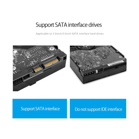 Докинг станция Orico Storage - HDD/SSD Dock/Duplicator - 5x 2.5 and 3.5 inch USB3.0 - 6558US3