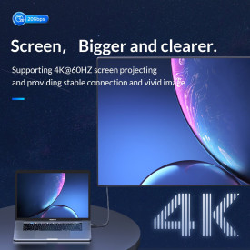 USB кабел Orico USB 3.2 Gen2x2 - Type-C to Type-C PD100W 20Gbps 1.0m Black - CM32-10-BK
