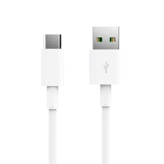 USB кабел Orico USB2.0 Type A to Type-C - 5A Fast Charging, white, 1m - ATC-10