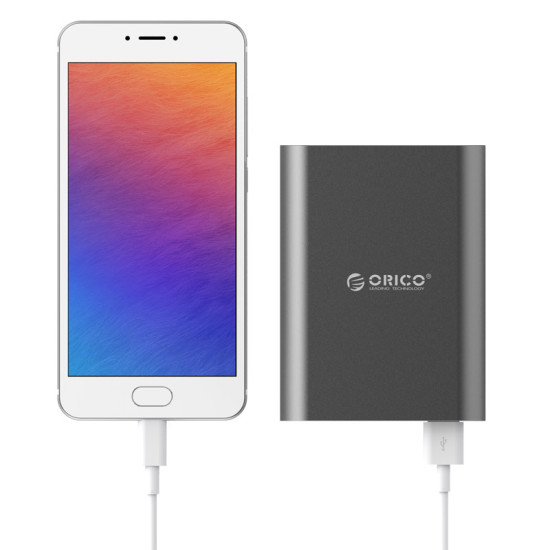 USB кабел Orico USB2.0 Type A to Type-C - 5A Fast Charging, white, 1m - ATC-10