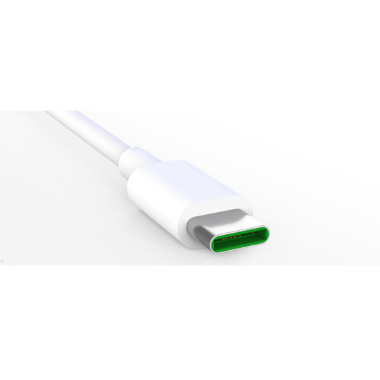 USB кабел Orico USB2.0 Type A to Type-C - 5A Fast Charging, white, 1m - ATC-10
