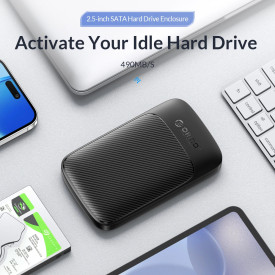 Външна кутия за диск Orico Storage - Case - 2.5 inch USB-C - 2020C3-V1-BK