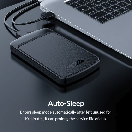 Външна кутия за диск Orico Storage - Case - 2.5 inch USB3.0 - 2020U3-BK
