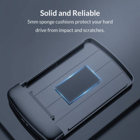 Външна кутия за диск Orico Storage - Case - 2.5 inch USB3.0 - 2020U3-BK