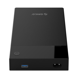 Кутия за диск Orico Storage - Case - 3.5 inch, USB3.0, Built-in Power adapter, UASP, black - 3599U3