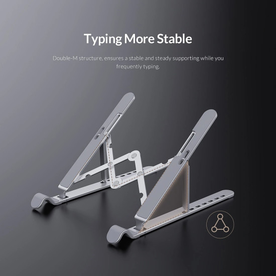 Поставка за лаптоп Orico Laptop Stand - Silver - PFB-A21-SV