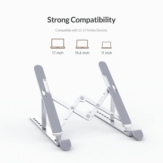Поставка за лаптоп Orico Laptop Stand - Silver - PFB-A21-SV