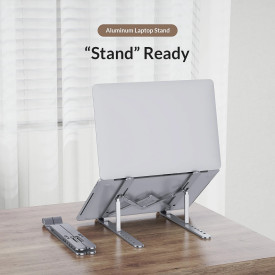 Поставка за лаптоп Orico Laptop Stand - Silver - PFB-A21-SV