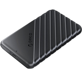 Външна кутия за диск Orico Storage - Case - 2.5 inch TYPE C Black - 25PW1-C3-BK-EP