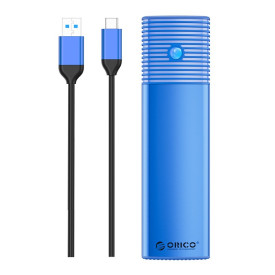 Външна кутия за диск Orico Storage - Case - M.2 NGFF SATA M/B key Blue - PWM2