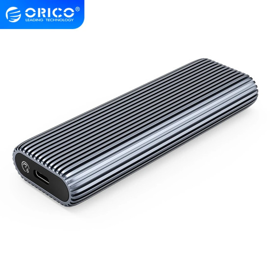 Външна кутия за диск Orico Storage - Case - M.2 NVMe M-key 10 Gbps, Aluminium - AM2C3-G2-GY