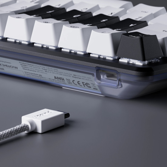 Клавиатура Pulsar Professional Gaming Mechanical Keyboard PCMK 3 HE 60 ANSI Black - 8K, Gateron Magnetic Switches [Linear]