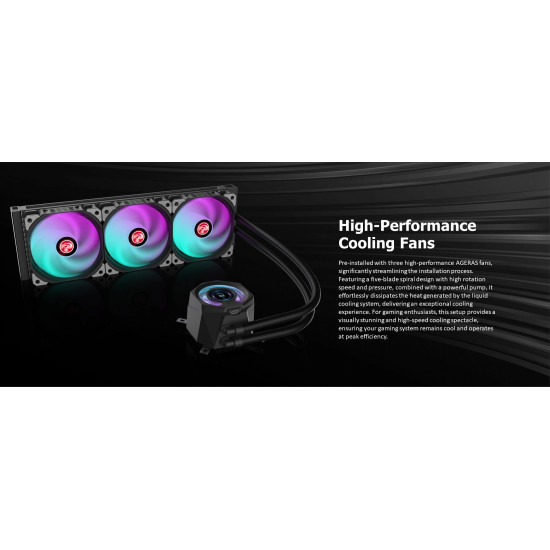 Водно охлаждане Raijintek Water Cooling - CYCLOPS 360 White