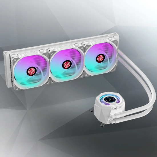 Водно охлаждане Raijintek Water Cooling - CYCLOPS 360 White
