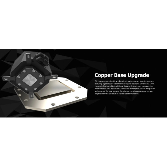 Водно охлаждане Raijintek Water Cooling - CYCLOPS 360 White