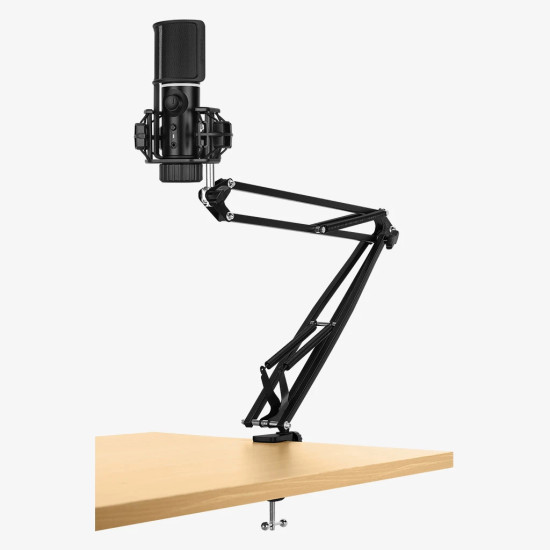 Микрофон Streamplify Streaming Microphone + Mounting Arm RGB - MIC ARM - SPMC-MZ1C227.11