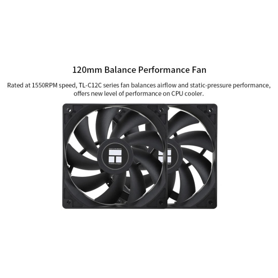 Охладител за процесор Thermalright CPU Cooler Peerless Assassin 120 SE - Dual-Tower - LGA1851/LGA1700/AM5