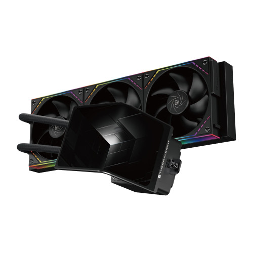 Водно охлаждане Thermalright Water Cooling Levita Vision 360 ARGB Black - 6.67 inch Curve AMOLED Display