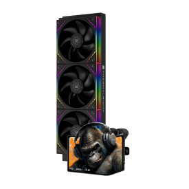 Водно охлаждане Thermalright Water Cooling Levita Vision 360 ARGB Black - 6.67 inch Curve AMOLED Display