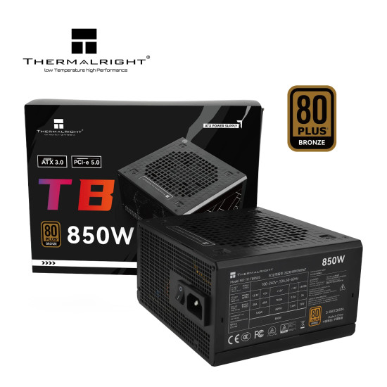 Захранване Thermalright PSU ATX 3.0 850W Bronze - TR-TB850S