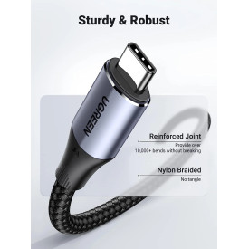 Ugreen кабел USB3.1 Type-C Gen2 M/M US355, 10Gbps, 100W, 5A, 1m - 80150
