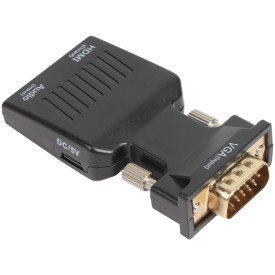 Адаптер VCom VGA M / HDMI F with Audio - CA337A