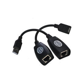 USB кабел VCom USB Extension over LAN - USB AM / AF - CU824